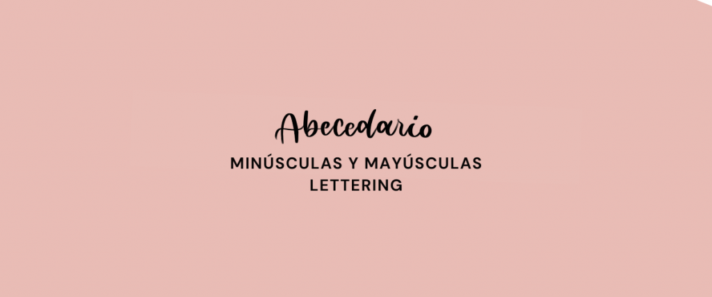 abecedario lettering mayusculas