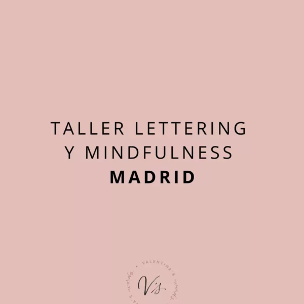 taller de lettering en Madrid